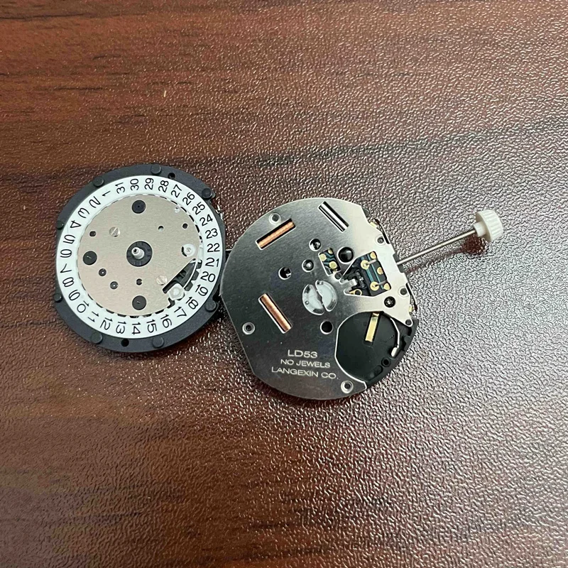 Watch movement accessories LD53 movement LD57 movement 6912 seconds quartz six needle