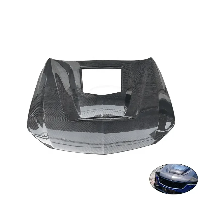 

Car Accessories Carbon Fiber Engine Hood Bonnet For Cadillac CT4 2020-
