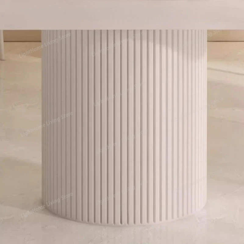 120 140 160 180 200 220 240 Cm Cream Style Rock Slab Countertops Conference Table Desk Luxury Meeting Tables Negotiation Table - view 5