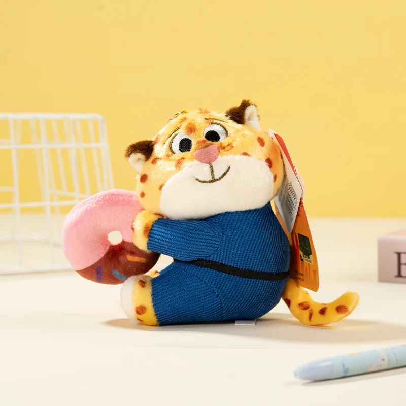 سلسلة مفاتيح من القطيفة من سلسلة Disney Zootopia Benjamin Series، هدية عيد ميلاد للفتيات، مهرجان عيد الميلاد، رسوم متحركة لطيفة Kawaii