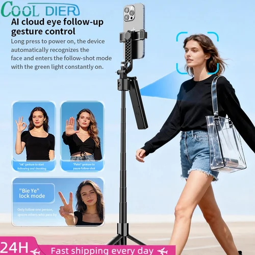 Trípode Para Teléfono Móvil 360 ° Trípode Para Selfies Con
