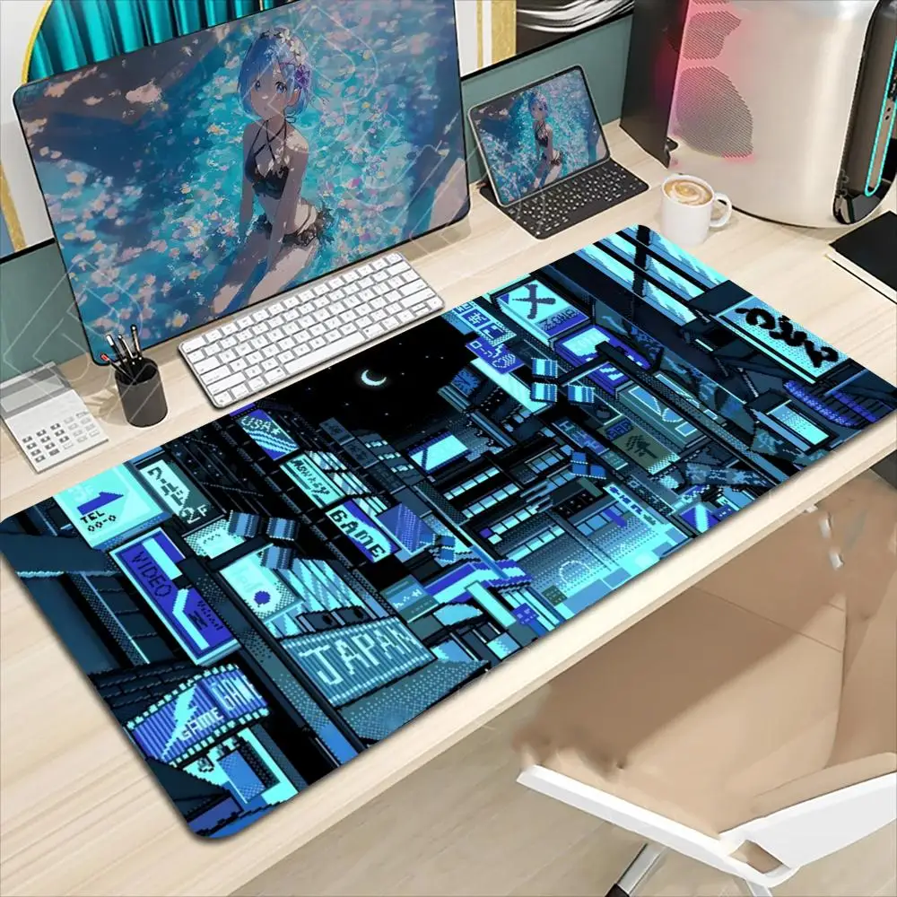 

654 Коврик для мыши Коврик для мыши Большой компьютерный офисный игровой настольный коврик Резиновые противоскользящие коврики для игровой клавиатуры Коврики для мыши Длинные настольные коврики