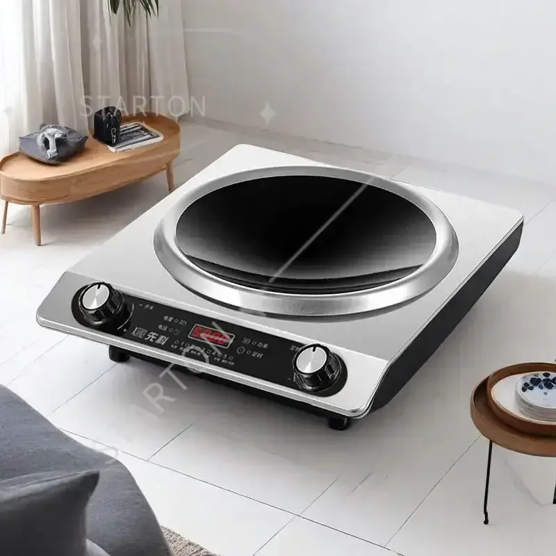 Induction Cooker Home Kitchen Concave High-power Fire Multi-functional New Wok Integrated Furnace New Style