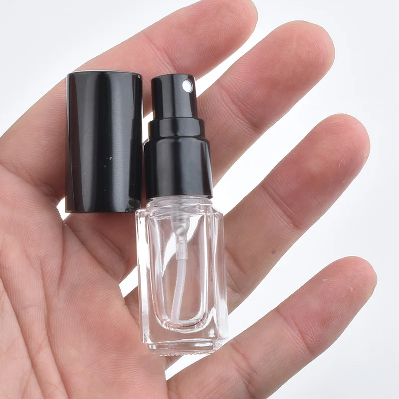 Flcopropriété de sexuellement en Verre Portable, 3ml, 10ml, 20ml, 30ml, 50ml, avec Atomiseur en Aluminium, Étui Africsexuellement pour Voyageur
