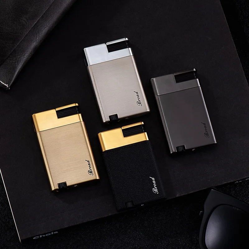 واسعة يندبروف السيجار ولاعة السجائر جت الشعلة لهب الغاز ولاعات غير عادية ملحقات التدخين أدوات البيوتان للرجال هدايا #2