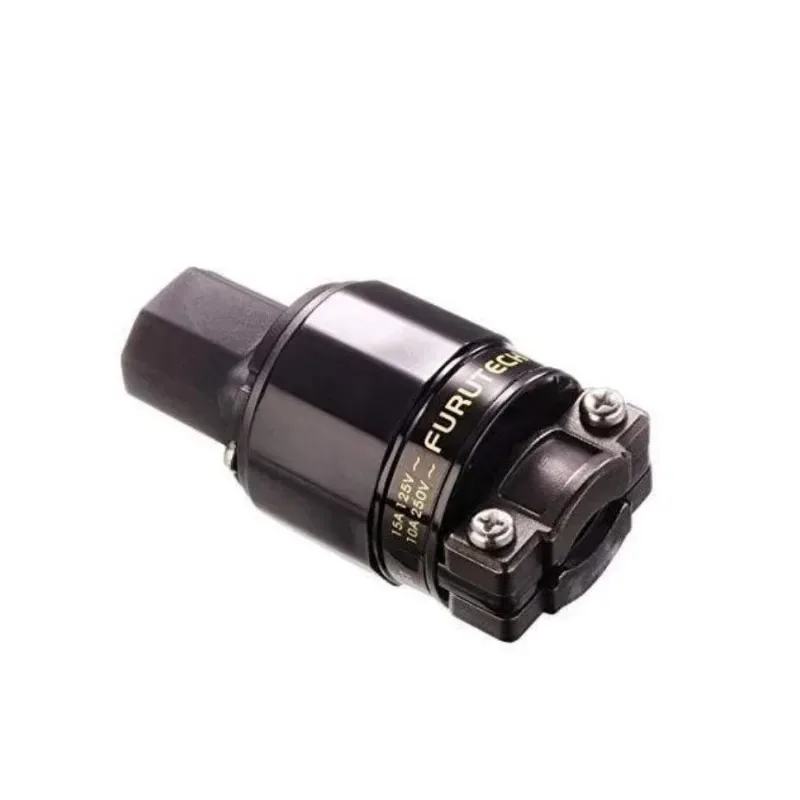FURUTECH FI-E11(G) /FI-11-N1(G) قابس طاقة 24 قيراط مطلي بالذهب Schuko-Stecker IEC 15A/125V 16A/ 250V