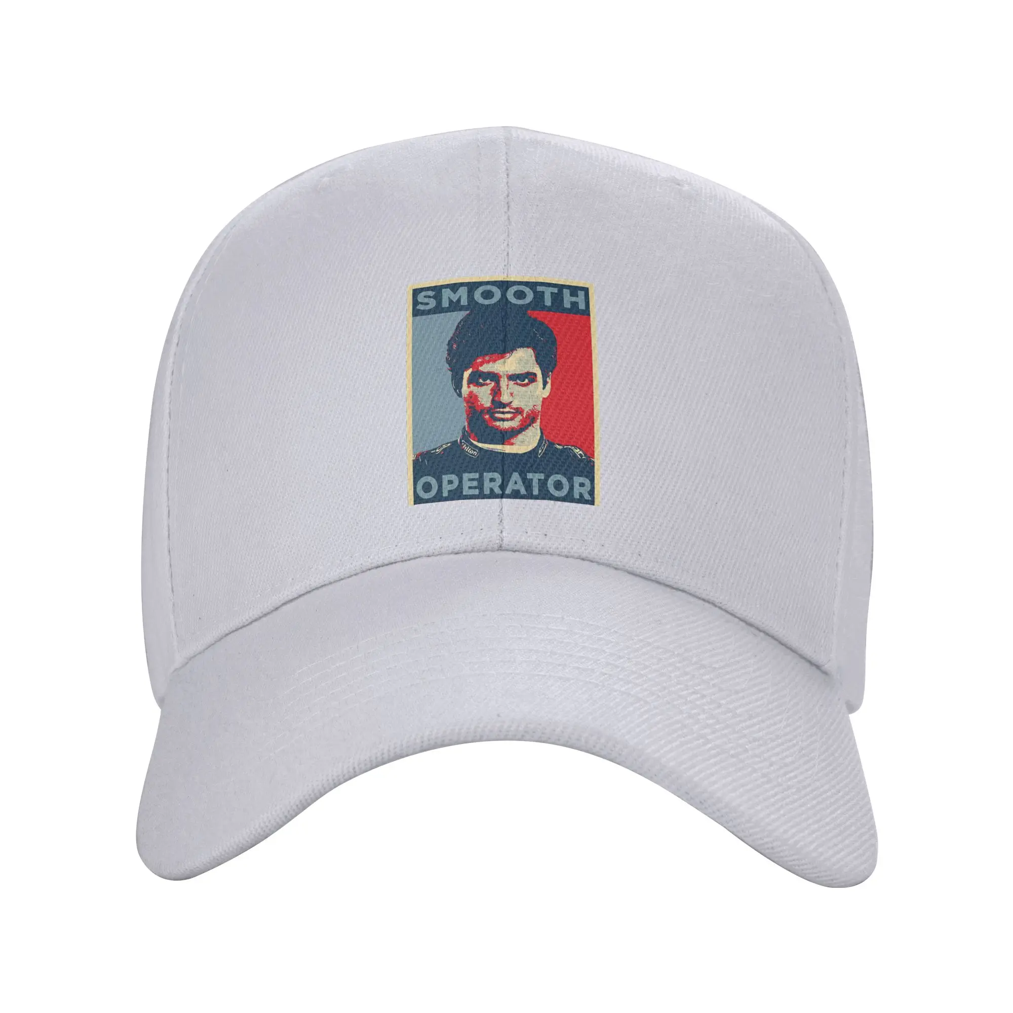 Fashion Carlos Sainz Smooth Operators Curved Brim Baseball Cap Camping Luxury Woman Hat
