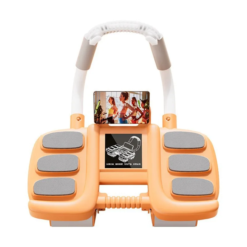 Picture 6: Automatic Rebound Abdominal Wheel 4 Wheels Home Fitness Core Trainer Abdominal Exercise Equipment Professional Fitness