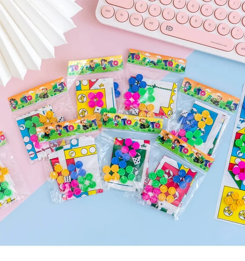 Kinder Schaakbord Puzzelspeelgoed Mini Vliegend Schaakspeelgoed Ouder-Kind Interactie Kleuterschool Activiteit Speelgoed Kinderen Geschenken