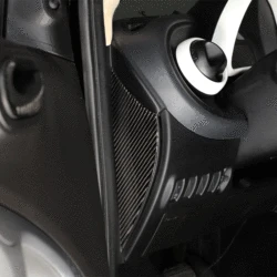 Car Styling Accessories Carbon Fiber Car Interior Decoration Modification Cover Sticker For Benz Smart 453 Fortwo 2015-2019