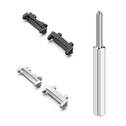 Metal Watch Band Adapter/ Clasp/ Connector for AMAZFIT T-Rex 3 Smartwatch Comes with Remove Screwdriver 22mm Strap