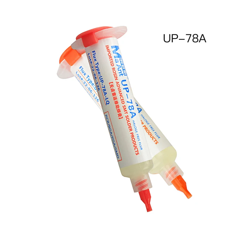 MaAnt – Flux de soudure UP-78A MY-223 10cc, pâte à souder pour téléphone LED BGA SMD PGA PCB, outils de réparation, pâte à souder avec booster