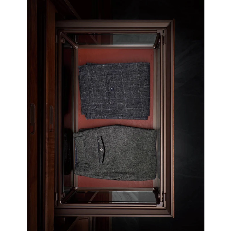 درج قلاب للتخزين المعدني الحديث ملحقات خزانة الملابس الحديثة الجديدة أجهزة خزانة الملابس