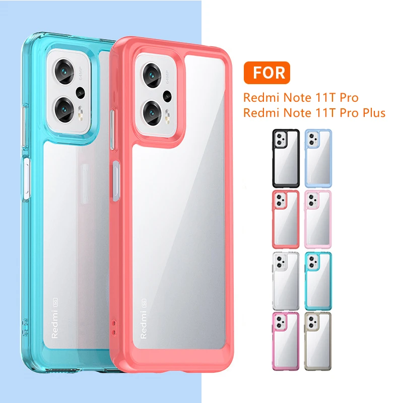 For Poco X4 GT Case Cover Xiaomi Poco X4 GT Capas New Shockproof Transparent Clear Multicolor For Fundas Poco X 4 X4 GT 5G Cover