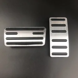 Car styling For NISSAN NAVARA TERRA Xterra FRONTIER PATROL PALADIN Pathfinder CEFIRO X-TRAIL Gas Brake Pedal Pads NO Drilling