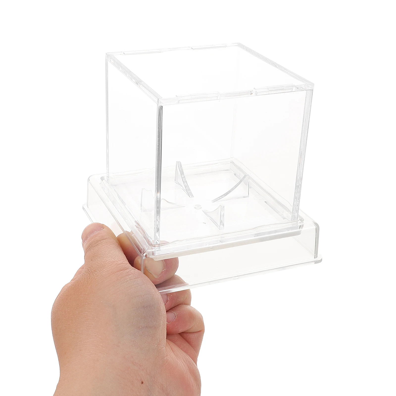 

прочная акриловая коробка для бейсбольных мячей и теннисных мячей, кристально прозрачный держатель для коллекционера, подставка для спортивных дисплеев