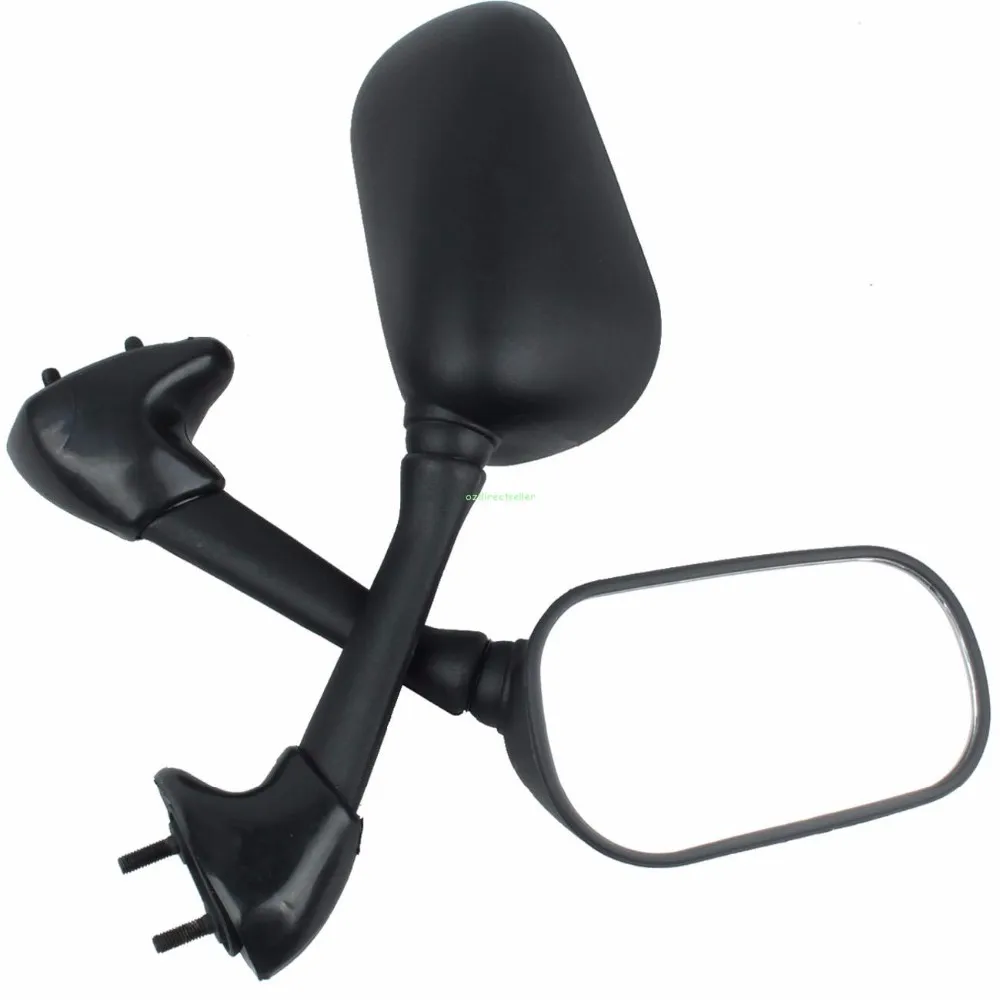 Black Motorcycle Rear Mirrors Case for Yamaha R6S 2006-2009 YZF R6 2003-2005 Motobike Mirrors