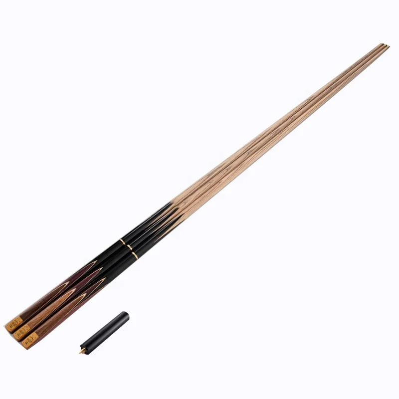 3/4  Jointed Ash Shaft 10mm Snooker Billiard Cue Stick With Vacuum Inter