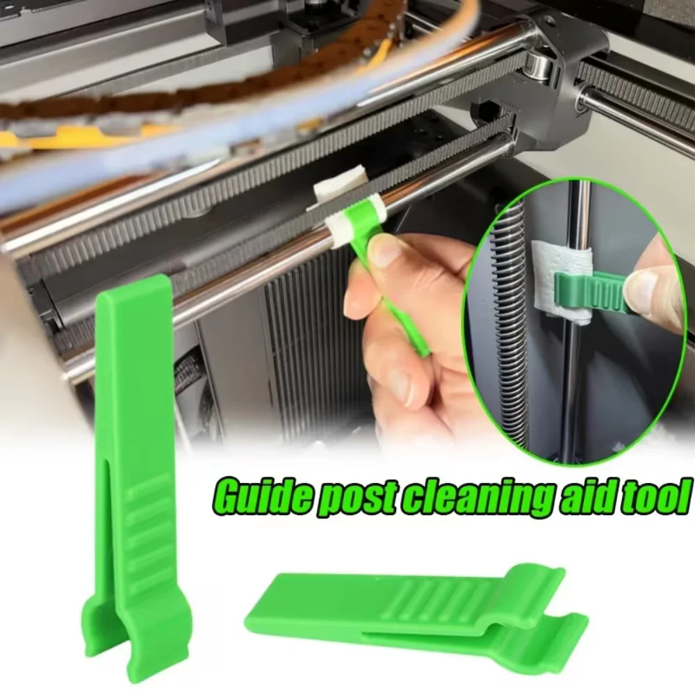 1pc Cleaning Aid Tool Suitable For X-Axis Of X2D P2S P1S X1C Y-Axis And Z-Axis Of H2 Series Quickly Remove Residual Old Oil