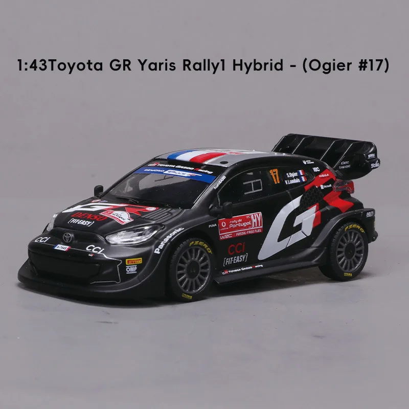 New In Stock Bburago 1:43 24h Lemans Toyota Gr Yaris Rally 1