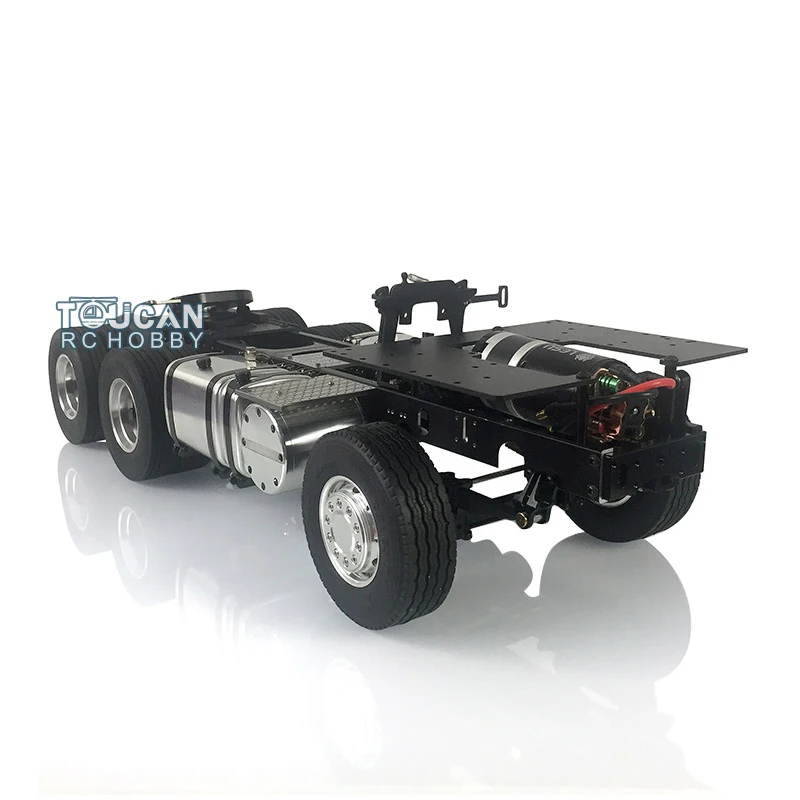 

RC Metal Chassis LESU 6*4 Or 6*6 For DIY 1/14 Scale Tamiyaya Remote Control Tractor Truck Car DIY Model Toys TH02014