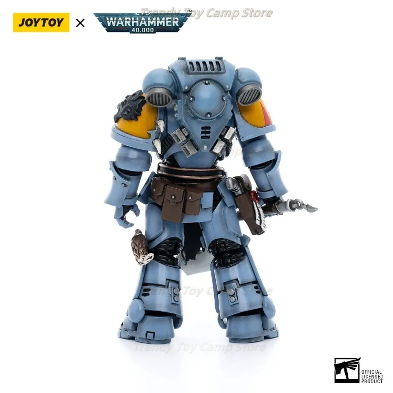 【متوفر】JOYTOY 1/18 عمل الشكل Warhammer 40K الفضاء الذئاب مخلب حزمة Sigyrr Stoneshield شخصيات كرتونية اللعب جمع نموذج