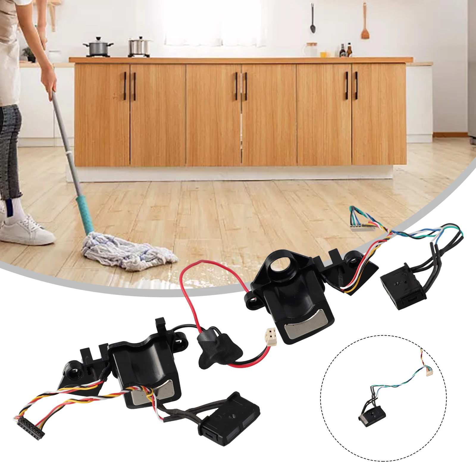 For DEEBOT Compatible Sensors and Charging Connections Kit for Enhanced Cleaning Performance on Model 201181600C6