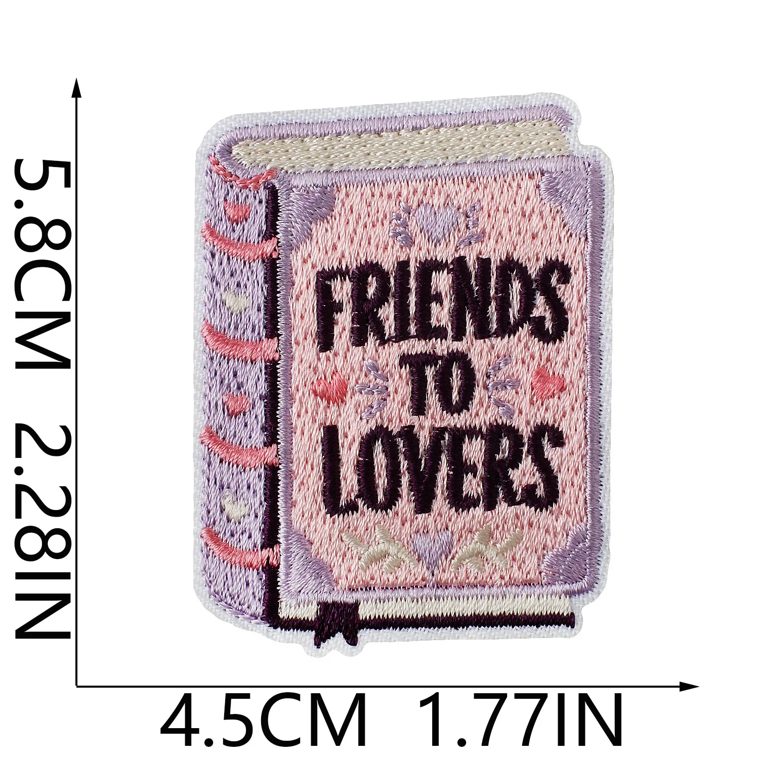 1Pcs Cute Bookworm Reading Embroidered Applique, Iron on Bear Cat Book Coffee Patch for DIY Jackets Bags Sewing Craft