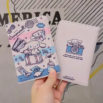 Sanrio roztomilý kreslený držák pasu ochranný kryt kuromi hello kitty cestovní lístek multifunkční úložný sáček na dokumenty 8 nejlepší prodej Kryt demonstrace Sanrio - №2