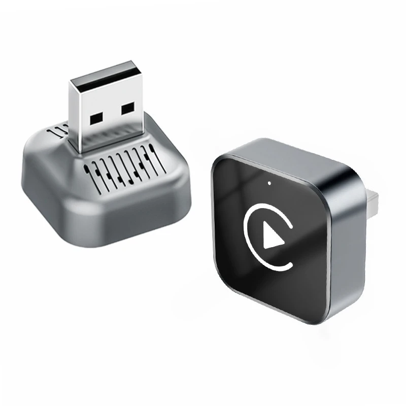 2in1 Wireless CarPlay Dongle Wireless Android Auto Adapter AI Smart Box Car Intelligent Systems For Car With Wired Carplay