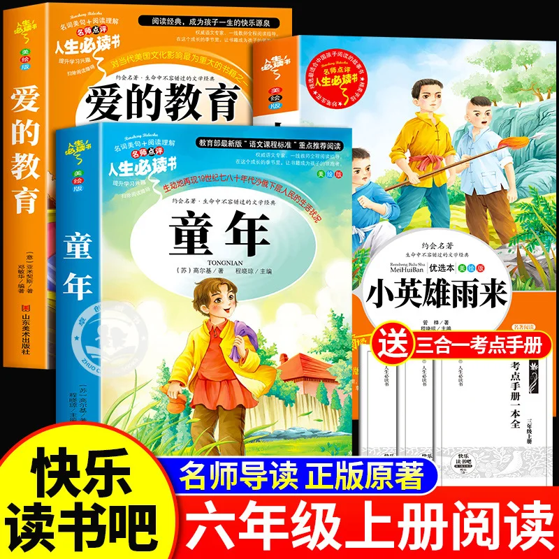 

Детство, образование любви, Little Hero Rain поставляется, книги для внеклассного чтения для 6 классов, счастливое чтение