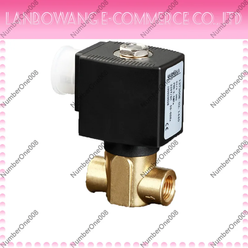 Mini Brass Solenoid Valve 2 Way Direct Acting High Pressure for Water Air Humidifier