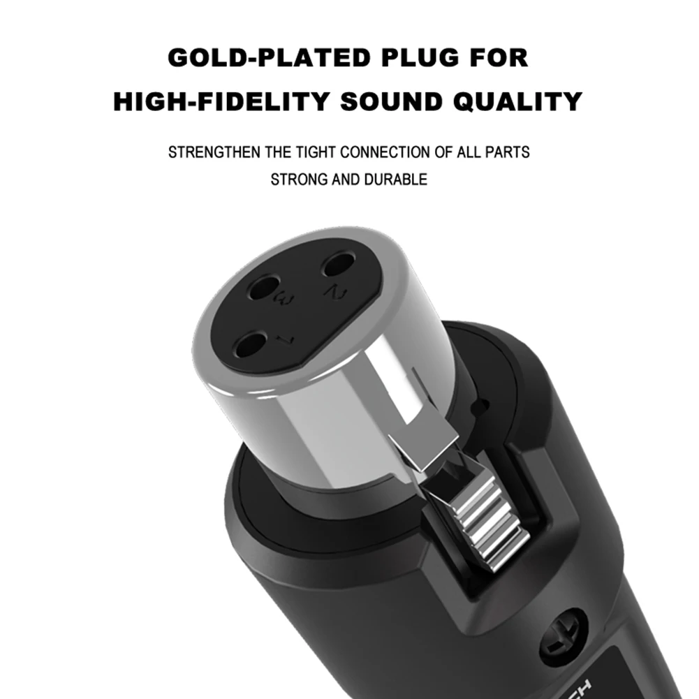 Sistema con micrófono inalámbrico Universal, transmisor y receptor XLR inalámbrico para micrófonos dinámicos, micrófono, mezclador de Audio, sistema PA