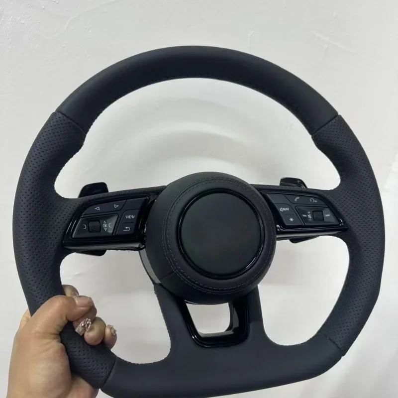 Upgraded With Heating Sports Multi-Function Steering Wheel For Audi A6 A7 A4 B8 B8.5 B9 S3 S4 S5 S6 C7 Q8 RS3 RS6 A5 A6 C7