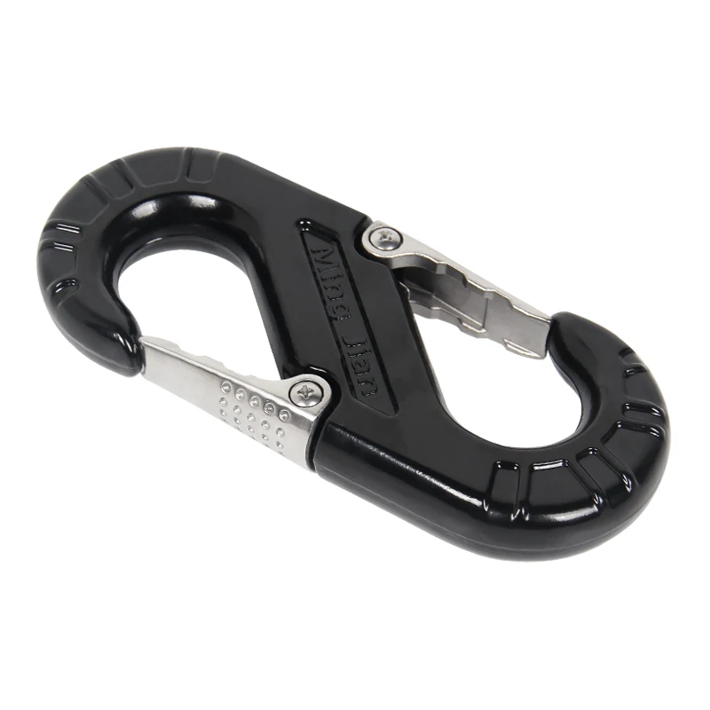 

ZAIQU Quick Locking 4WD Recovery Tow Hook 7075 Aluminum Alloy S-Shaped Auto Trailer Shackle Winch Hook for Off-Road Trailers