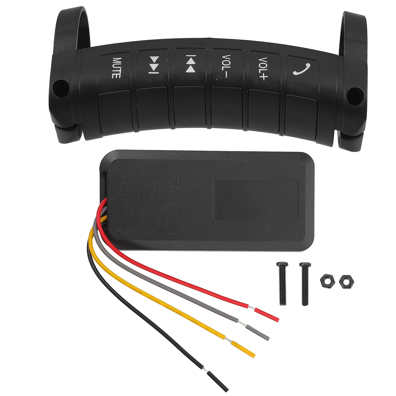 

Steering Wheel Controller Wireless Media Remote Car Accessory Ergonomic Universal Button For Vehicle Interior Auto Cover