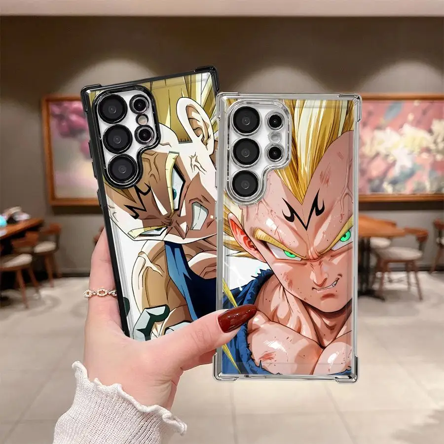 Hülle für Samsung Galaxy S26 S22 Ultra S24 S25 Edge S21 Plus S20 FE S23 Handyhülle Dragon Ball Vegeta