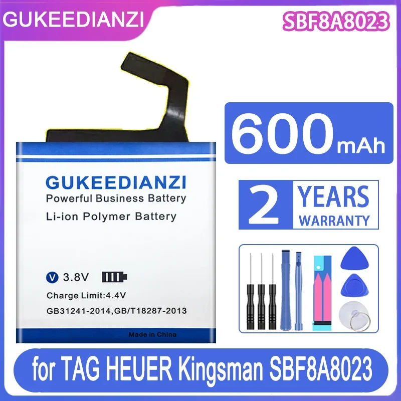 600mAh Smartwatch Battery for TAG HEUER CONNECTED Kingsman SBF8A8023 smartwatch - Reliable Replacement