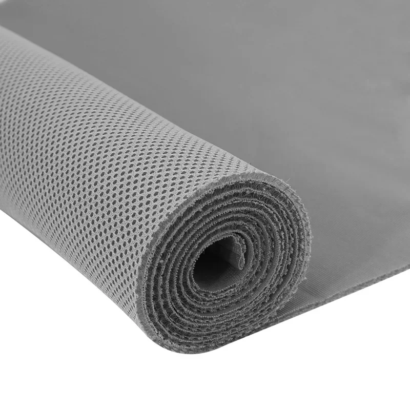 Breathable 3D Mesh Fabric Air Layer Solid Color Handcraft DIY Upholstery Make Chair Speaker Dustproof Soundproof Net Cover Cloth