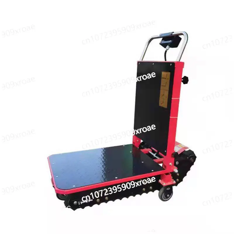 

Electric Stair Climbing Vehicle Pulling Cargo Truck Folding Building Materials Home Appliances Up and Down Stairs Car Tracked