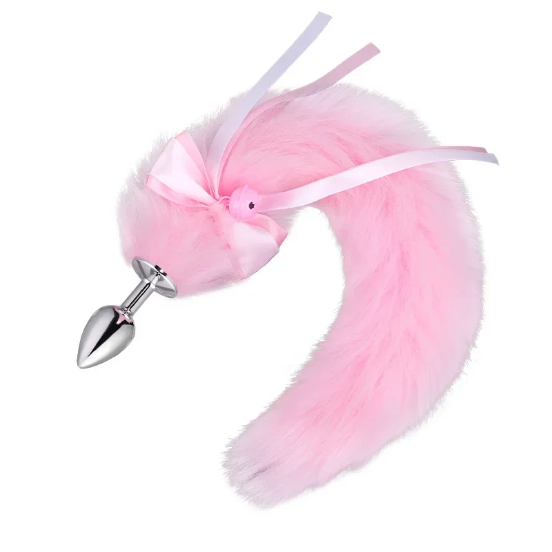 Sexy Fox Tail Anal Plug Cosplay Sex Toys Anal Plug Fox Tail Anal Butt Plug for Beginner Women Men Couple BDSM G Spot Sex Toys