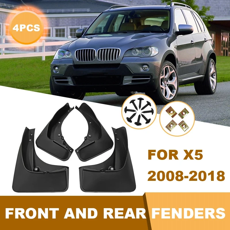 

Car Front Rear Fender Mud Sludge Splash Guards For-BMW X5 2008-2018