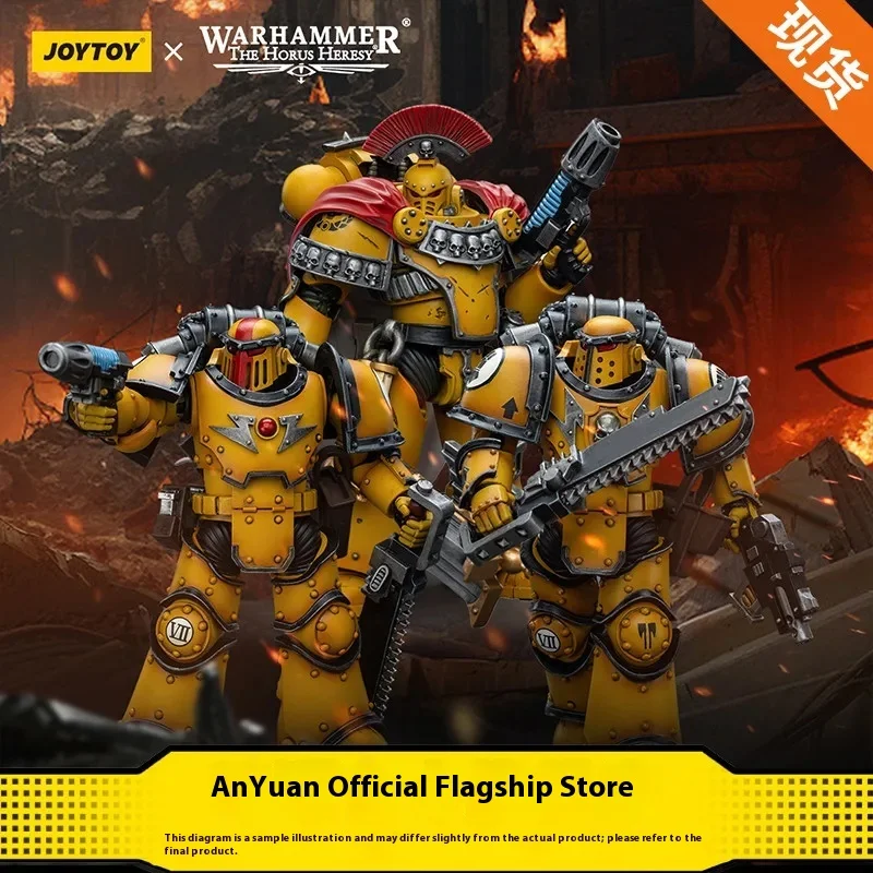 

New Joytoy Dark Source Warhammer Horus Rebellion Mkiii Emperor Fist Legion Predator Squad Collectible Figure Priest Archon Toy