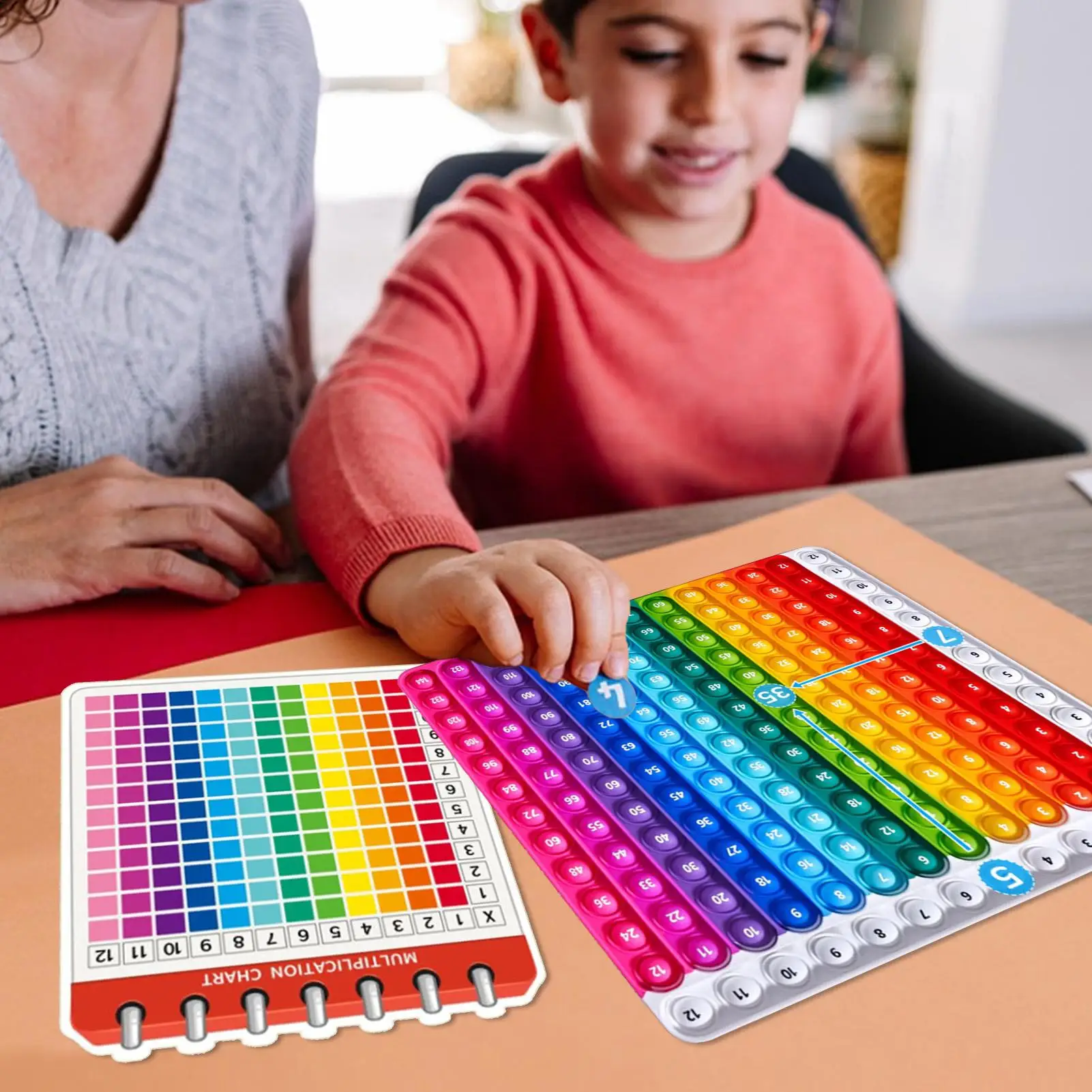 테이블 수학 게임 장난감 곱셈 수학 게임 플래시카드 세트 지울 수 있는 쓰기 보드 교육용 장난감 재사용 가능한 연습 카드