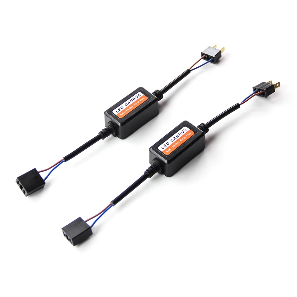 1 Pair H7 LED Headlight Canbus Decoders Error Free Anti Flicker Resistor