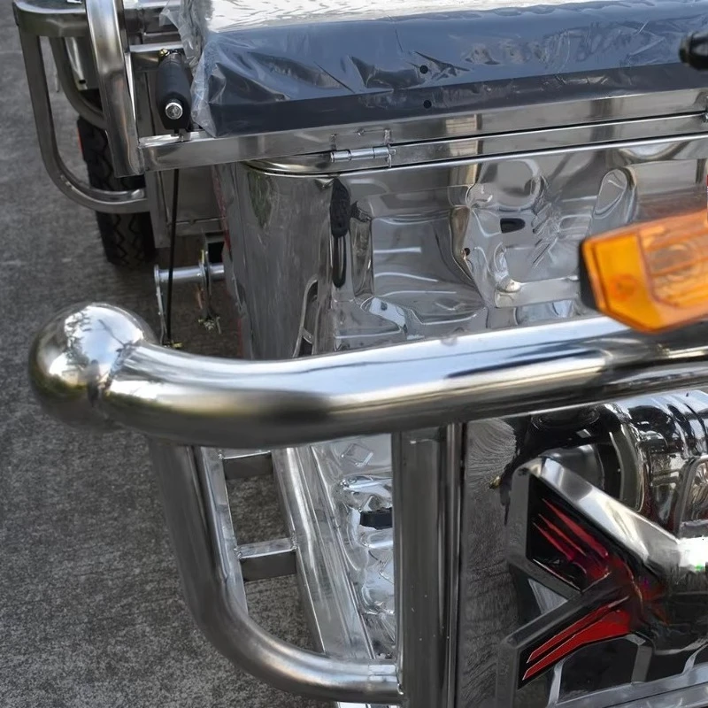1.5M Electric Cargo Tricycle for Adults3-Wheel Motorcycle 60v Drum Brake Iron Material Steel Electric Trike