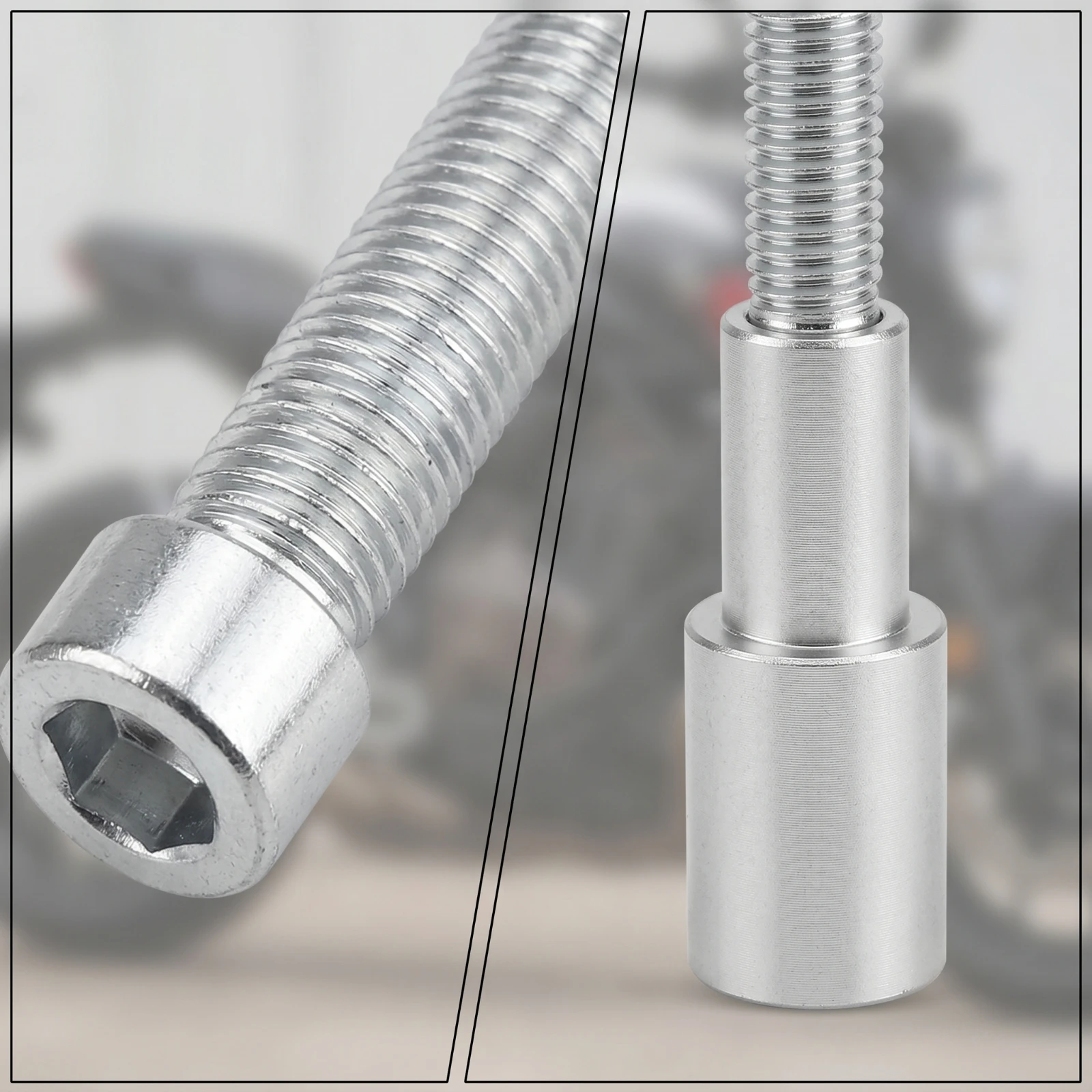 Motorcycle Navigation Extension Adapter Machined Navigation Extension Mount Navigation Device Mount Adapter with Spacer
