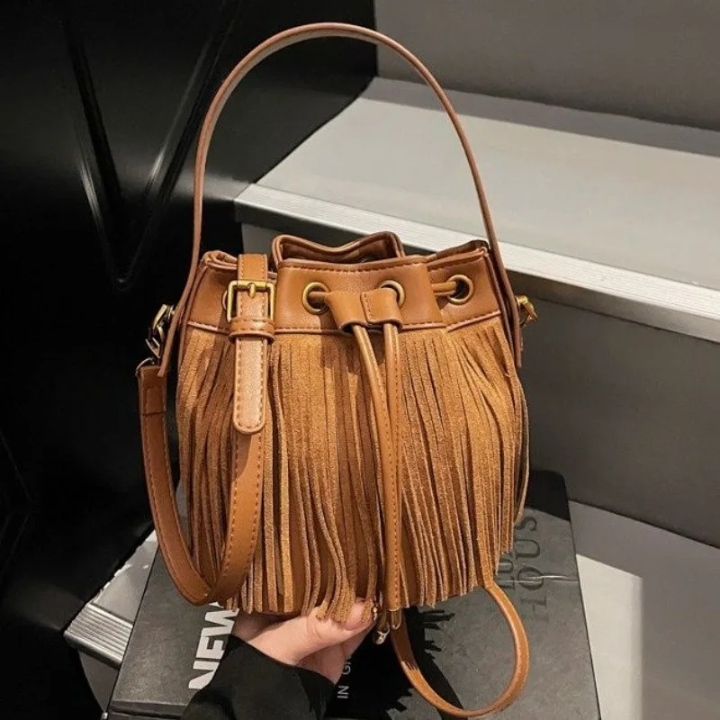 

Luxury Vintage Designer Diaper Bag For Women Trendy Crossbody Handbag Elegant Leather Retro Fashion Large Capacity Shoulder Tote