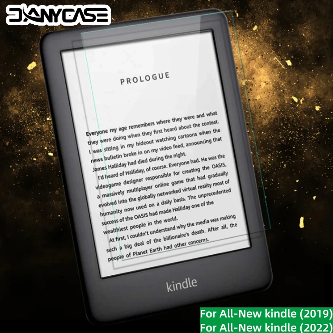 Tempered Glass For Kindle 10th Generation 2019/2022 For Kindle 6 inch 10th Generation Screen Protector J9G29R HD Cover Film
