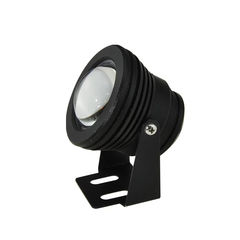 10W Waterproof IP67 Outdoor Garden Lights Black Or Silver Lamp Body LED Bollard Lighting for Garden